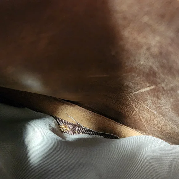 Bellvari Brown Leather Backpack - Picture 11 of 13